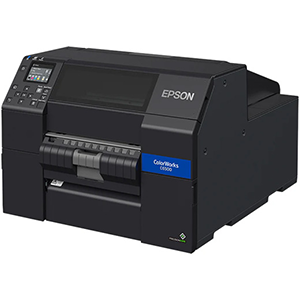 Epson ColorWorks CW-C6500 8-inch wide-format industrial color inkjet label printer