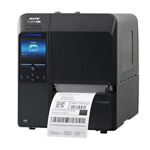SATO CL4NX Plus 4-inch industrial thermal label printer with 609 dpi and AEP standalone printing